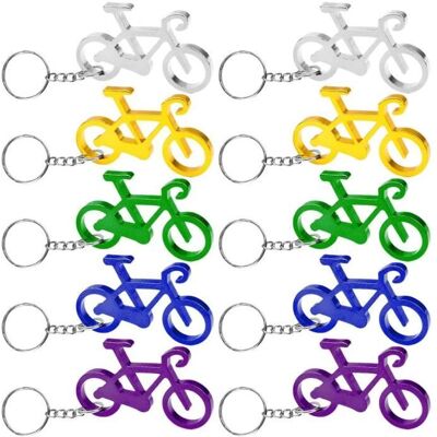 Porte-clés décapsuleur - MOBIGARLAN - 10 PCS - Aluminium métallique - Design contemporain - Pratique - Publicité Porte-clés décapsuleur - MOBIGARLAN - 10 PCS - Aluminium métallique - Design contemporain - Pratique - Publicité
