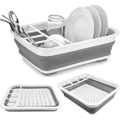 NOBRANO 1 pièce pliable vaisselle Drain pliable avec évier Drain adapté pour cuisine vaisselle Drain cuisine bac de rangement (gris) Gris - Publicité NOBRANO 1 pièce pliable vaisselle Drain pliable avec évier Drain adapté pour cuisine vaisselle Drain cuisine bac de rangement (gris) Gris - Publicité