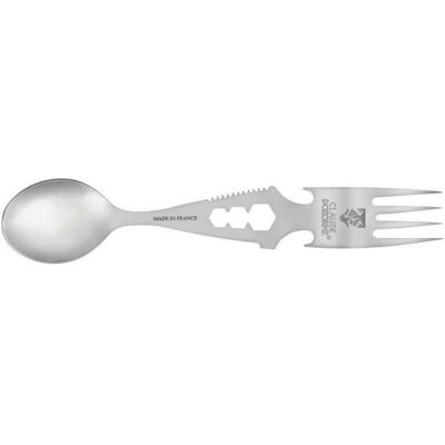 CLAUDE DOZORME - Fourchette et Cuillère - 6 Fonctions - Ustensile de Cuisine - Publicité CLAUDE DOZORME - Fourchette et Cuillère - 6 Fonctions - Ustensile de Cuisine - Publicité