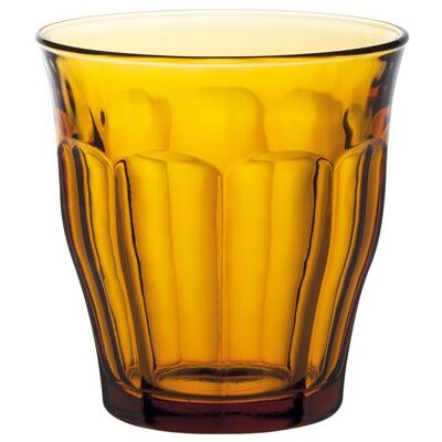 Gobelet Picardie vermeil 25 cl (lot de 6) - Duralex Jaune - Publicité Gobelet Picardie vermeil 25 cl (lot de 6) - Duralex Jaune - Publicité