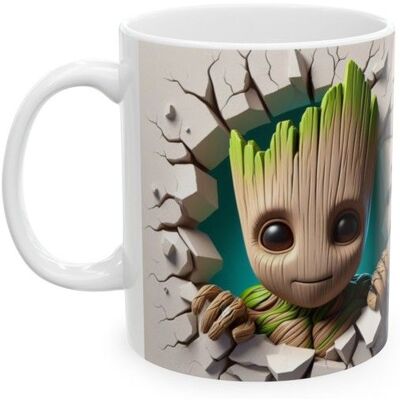 FALSE Mug 3D Groot- Idée cadeau - Tasse en céramique originale - Publicité FALSE Mug 3D Groot- Idée cadeau - Tasse en céramique originale - Publicité