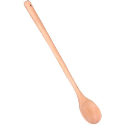 Cuillère en Bois Cuillère de Service en Bois à Texture Exquise à Long Manche pour Cuisines et Restaurants - Publicité Cuillère en Bois Cuillère de Service en Bois à Texture Exquise à Long Manche pour Cuisines et Restaurants - Publicité
