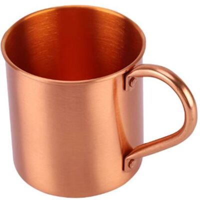 ZEAICOS Tasse en cuivre pur - Mug en cuivre massif de qualité supérieure pour une utilisation quotidienne et le bien-être Label Jaune - Publicité ZEAICOS Tasse en cuivre pur - Mug en cuivre massif de qualité supérieure pour une utilisation quotidienne et le bien-être Label Jaune - Publicité