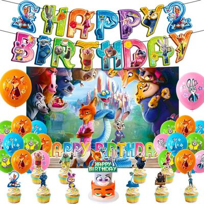 Enfant Decoration Anniversaire Assiette Anniversaire Animaux de la métropole Enfants Fête Assiettes en carton Serviette Gobelets - Publicité Enfant Decoration Anniversaire Assiette Anniversaire Animaux de la métropole Enfants Fête Assiettes en carton Serviette Gobelets - Publicité