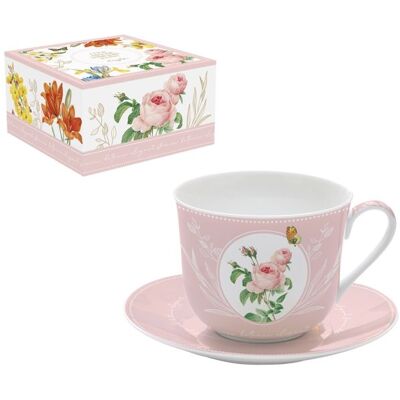 Royal Blossom - coffret cadeau tasse déjeuner en porcelaine 40cl - EASYLIFE - Publicité Royal Blossom - coffret cadeau tasse déjeuner en porcelaine 40cl - EASYLIFE - Publicité