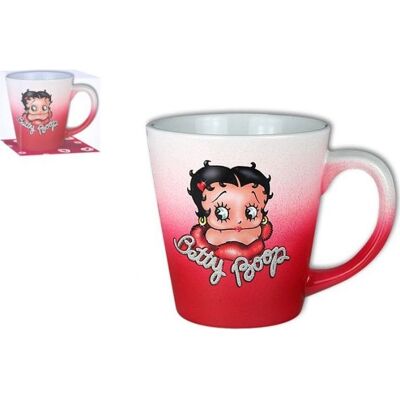 Mug - Betty Boop - Paillettes - Rouge - 320ml - Cylindrique - Adulte - Compatible lave-vaisselle Rouge - Publicité Mug - Betty Boop - Paillettes - Rouge - 320ml - Cylindrique - Adulte - Compatible lave-vaisselle Rouge - Publicité
