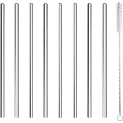 VITDIPY 8 Pailles Acier Inoxydable Courtes 150mm Réutilisables Pour Cocktail Café Bar - Publicité VITDIPY 8 Pailles Acier Inoxydable Courtes 150mm Réutilisables Pour Cocktail Café Bar - Publicité