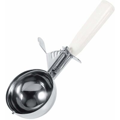 Appareil Professionnel Boule de Glace 8Cm Blanc Cuillère Crème Glacée Fruits Acier Inoxydable Outil Cuisine Plastique Cuneary - Publicité Appareil Professionnel Boule de Glace 8Cm Blanc Cuillère Crème Glacée Fruits Acier Inoxydable Outil Cuisine Plastique Cuneary - Publicité