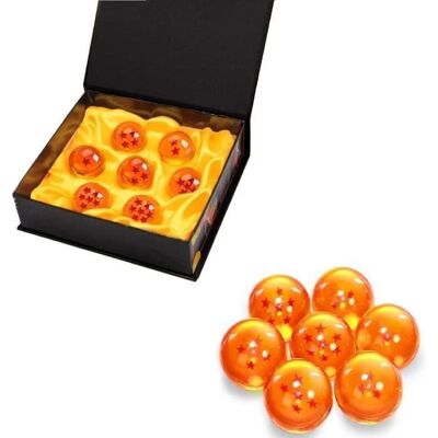Dragonball Dragon Balle Dragon Ball Z 1 à 7 Etoiles Boules de Cristal Dragon Ball et Boîtes-Cadeaux pour Enfant Collection-4.3CM - Publicité Dragonball Dragon Balle Dragon Ball Z 1 à 7 Etoiles Boules de Cristal Dragon Ball et Boîtes-Cadeaux pour Enfant Collection-4.3CM - Publicité