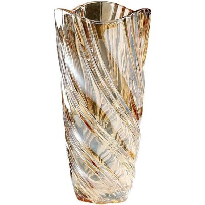 Vase en verre vase minimaliste moderne verre nordique décoration florale artisanale ornement hydroponique Jaune - Publicité Vase en verre vase minimaliste moderne verre nordique décoration florale artisanale ornement hydroponique Jaune - Publicité