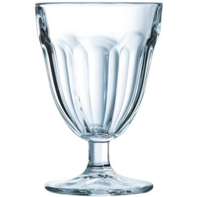 6 verres à pied 14 cl Roman - Luminarc Blanc - Publicité 6 verres à pied 14 cl Roman - Luminarc Blanc - Publicité