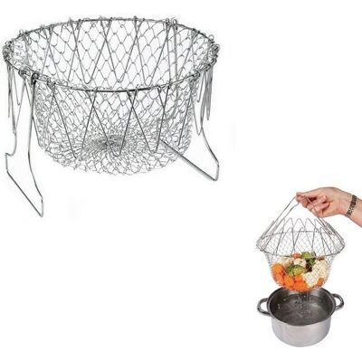 ONEVER Panier à SaLade Pliable - Publicité ONEVER Panier à SaLade Pliable - Publicité