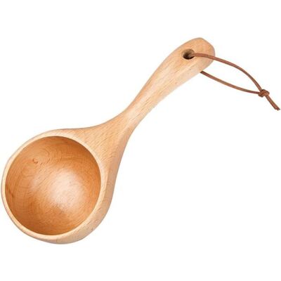 NOBRAND Louche en bois pour cuisine cuillère pour sels de bain cuillère à farine pour la cuisson grande cuillère pour le bain Beige - Publicité NOBRAND Louche en bois pour cuisine cuillère pour sels de bain cuillère à farine pour la cuisson grande cuillère pour le bain Beige - Publicité
