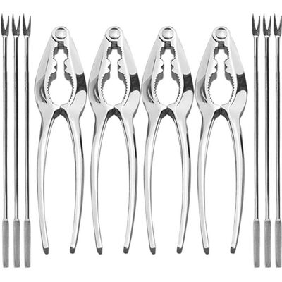 SODIAL Ensemble DOutils de Fruits de Mer Craquelins de Noix de 10 Pièces Ensemble DOutils DOuverture de Fruits de Mer 4 Craquelins de - Publicité SODIAL Ensemble DOutils de Fruits de Mer Craquelins de Noix de 10 Pièces Ensemble DOutils DOuverture de Fruits de Mer 4 Craquelins de - Publicité