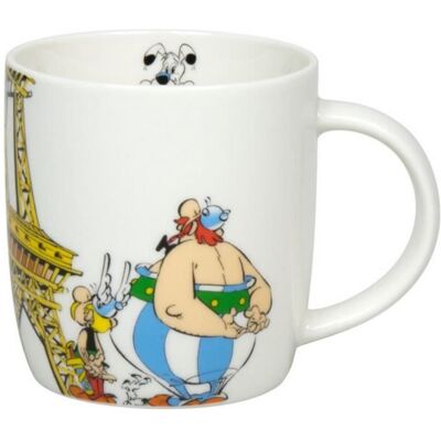 Tasses et mugs - Tasse mug Könitz en porcelaine Astérix et Obélix (I love Lutèce *Paris) Blanc - Publicité Tasses et mugs - Tasse mug Könitz en porcelaine Astérix et Obélix (I love Lutèce *Paris) Blanc - Publicité