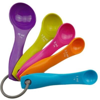 LESHP Lot de 5 cuillères doseuses - Publicité LESHP Lot de 5 cuillères doseuses - Publicité