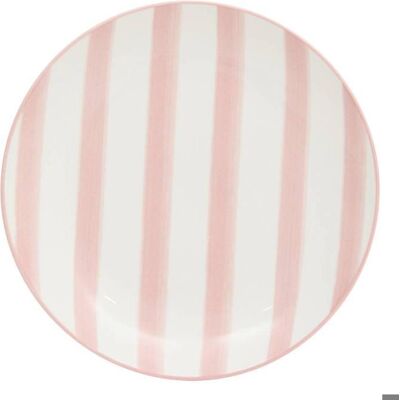 ATMOSPHERA CRÉATEUR D'INTÉRIEUR Lot de 6 Assiette plate rayée Charlie rose D19cm - Atmosphera Créateur dintérieur Rose - Publicité ATMOSPHERA CRÉATEUR D'INTÉRIEUR Lot de 6 Assiette plate rayée Charlie rose D19cm - Atmosphera Créateur dintérieur Rose - Publicité