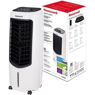 Honeywell TC10PCEI - Refroidisseur évaporatif avec ioniseur - Publicité Honeywell TC10PCEI - Refroidisseur évaporatif avec ioniseur - Publicité
