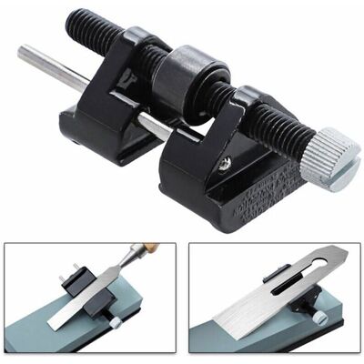 Affûteur à angle fixe - LARGEIGHT - Outil de meulage manuel - Fonte et Acier Inoxydable - 93x40mm - 246g Noir - Publicité Affûteur à angle fixe - LARGEIGHT - Outil de meulage manuel - Fonte et Acier Inoxydable - 93x40mm - 246g Noir - Publicité