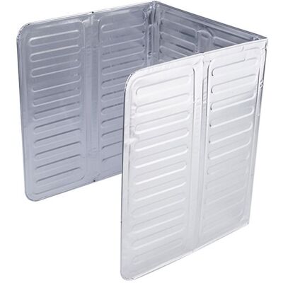 Protection anti-éclaboussures à 3 côtés pour cuisine - Protection pliable contre les éclaboussures dhuile - Plaque en aluminium - - Publicité Protection anti-éclaboussures à 3 côtés pour cuisine - Protection pliable contre les éclaboussures dhuile - Plaque en aluminium - - Publicité