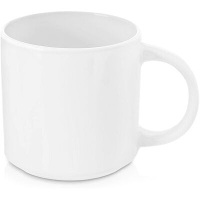 Tasse en porcelaine blanche - ORION - Mona - 330 ml - Blanc - Compatible lave-vaisselle - Compatible micro-ondes Blanc - Publicité Tasse en porcelaine blanche - ORION - Mona - 330 ml - Blanc - Compatible lave-vaisselle - Compatible micro-ondes Blanc - Publicité