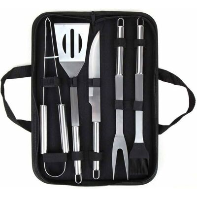 DUSSDOTE Ensemble Ustensiles de Barbecue Mallette en Aluminium Accessoire de Barbecue ProfessionnelParfaite Set de Couverts Barbecue . Noir - Publicité DUSSDOTE Ensemble Ustensiles de Barbecue Mallette en Aluminium Accessoire de Barbecue ProfessionnelParfaite Set de Couverts Barbecue . Noir - Publicité