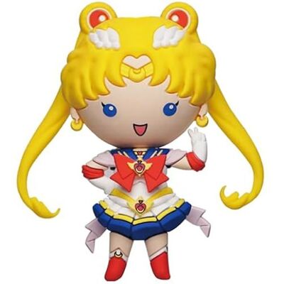 Monogram Aimant 3D - Sailor Moon - Multicolore - Mousse - Design Contemporain - 1 pièce Noir - Publicité Monogram Aimant 3D - Sailor Moon - Multicolore - Mousse - Design Contemporain - 1 pièce Noir - Publicité