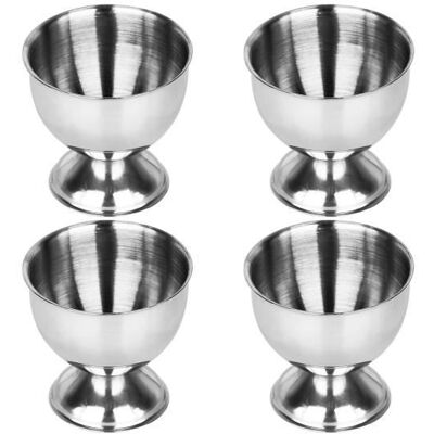 SODIAL Coquetier Plateau À Oeufs - Coquetier En Acier Inoxydable - Va Au Lave-Vaisselle (4 Paquets) - Publicité SODIAL Coquetier Plateau À Oeufs - Coquetier En Acier Inoxydable - Va Au Lave-Vaisselle (4 Paquets) - Publicité