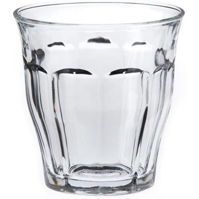 VISIODIRECT Lot de 72 gobelets transparents en verre - 25 cl - Publicité VISIODIRECT Lot de 72 gobelets transparents en verre - 25 cl - Publicité