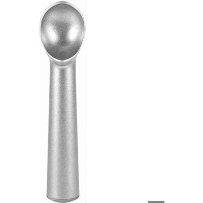 EINEMGELD Cuillère à glace en métal Portable outil de cuisine antiadhésif antigel (argent mat) - Publicité EINEMGELD Cuillère à glace en métal Portable outil de cuisine antiadhésif antigel (argent mat) - Publicité