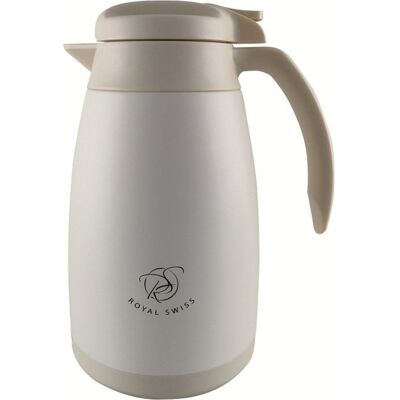 Thermos - ROYAL SWISS - 15L - Acier inoxydable - Beige - Pour boissons chaudes et froides Beige - Publicité Thermos - ROYAL SWISS - 15L - Acier inoxydable - Beige - Pour boissons chaudes et froides Beige - Publicité