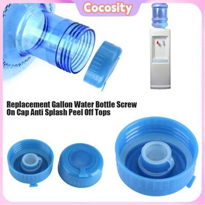 Cocosity Bouchon de bouteille deau dun gallon Lot de 5 Couvercles Anti-éclaboussures de Remplacement pour Bouteille linge pack - Publicité Cocosity Bouchon de bouteille deau dun gallon Lot de 5 Couvercles Anti-éclaboussures de Remplacement pour Bouteille linge pack - Publicité