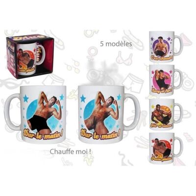 STC Mug - STRIP TEASE - Cylindrique - Blanc - Adulte - Modèles assortis en magasin Blanc - Publicité STC Mug - STRIP TEASE - Cylindrique - Blanc - Adulte - Modèles assortis en magasin Blanc - Publicité