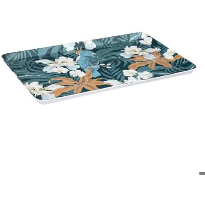 Plateau rectangle 45x30cm exotique - 5 five simply smart - Noir Noir - Publicité Plateau rectangle 45x30cm exotique - 5 five simply smart - Noir Noir - Publicité