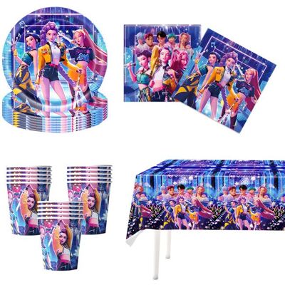 I HABOR Lot de 41 de Vaisselle Assiette Anniversaire Bleu Enfants Fête Assiettes en carton Serviette Gobelets danniversaire Enfants Bleu - Publicité I HABOR Lot de 41 de Vaisselle Assiette Anniversaire Bleu Enfants Fête Assiettes en carton Serviette Gobelets danniversaire Enfants Bleu - Publicité
