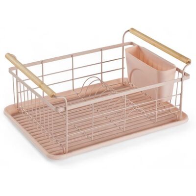 Egouttoir à vaisselle KITCHEN - UTILITY - Rose 44x32cm Rose - Publicité Egouttoir à vaisselle KITCHEN - UTILITY - Rose 44x32cm Rose - Publicité