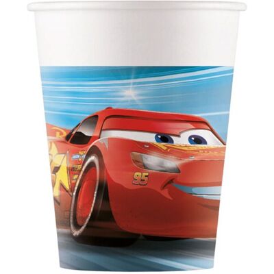 8 GOBELETS CARTON CARS VICTORY IS MINE 25CL Rouge - Publicité 8 GOBELETS CARTON CARS VICTORY IS MINE 25CL Rouge - Publicité