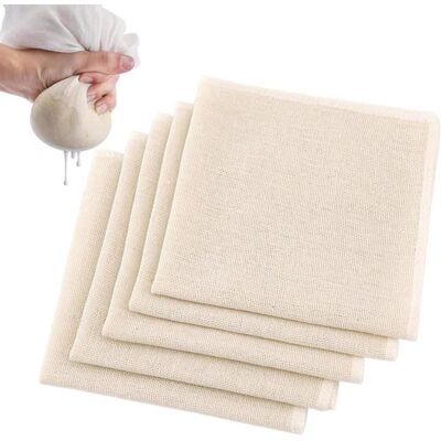 Étamine Alimentaire Réutilisable - Ulisem - 50x50cm - Coton et Lin - Lot de 10 - Publicité Étamine Alimentaire Réutilisable - Ulisem - 50x50cm - Coton et Lin - Lot de 10 - Publicité