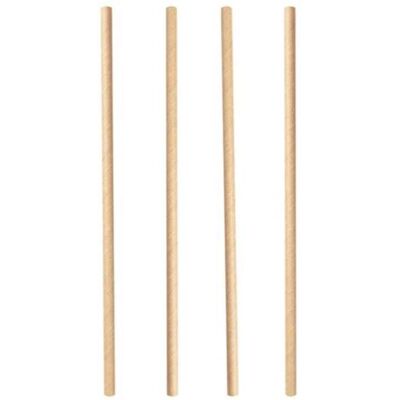 GARCIA DE POU GDP - Paille papier kraft - x250 Marron - Publicité GARCIA DE POU GDP - Paille papier kraft - x250 Marron - Publicité