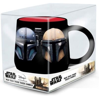Mug Nova - STOR - Star Wars : The Mandalorian : Mando - En Céramique Noir - Publicité Mug Nova - STOR - Star Wars : The Mandalorian : Mando - En Céramique Noir - Publicité