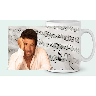 Mug Personnalisable - Patrick Bruel - 325 ml - Céramique - Compatible Lave-Vaisselle Blanc - Publicité Mug Personnalisable - Patrick Bruel - 325 ml - Céramique - Compatible Lave-Vaisselle Blanc - Publicité