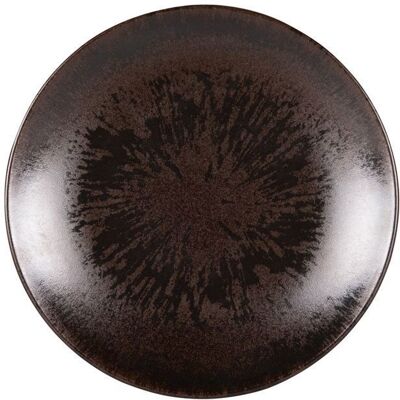 TENZHVXI 6 assiettes creuses Onyx 22 cm grès brun-noir profondeur 5 cm vaisselle élégante pour soupes et pâtes . Publicité TENZHVXI 6 assiettes creuses Onyx 22 cm grès brun-noir profondeur 5 cm vaisselle élégante pour soupes et pâtes . Publicité
