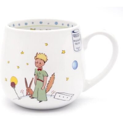 Tasse mug snuggle Könitz en porcelaine Le Petit Prince (Secret EN) Blanc - Publicité Tasse mug snuggle Könitz en porcelaine Le Petit Prince (Secret EN) Blanc - Publicité