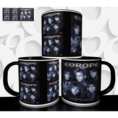 MUG Tasse à café - GROUPE ROCK EUROPE 3499 Blanc - Publicité MUG Tasse à café - GROUPE ROCK EUROPE 3499 Blanc - Publicité