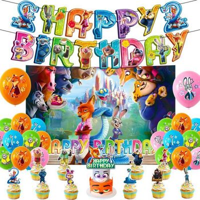 AUTREMENT Enfant Decoration Anniversaire Assiette Anniversaire Animaux de la métropole Enfants Fête Assiettes en carton Serviette Gobelets - Publicité AUTREMENT Enfant Decoration Anniversaire Assiette Anniversaire Animaux de la métropole Enfants Fête Assiettes en carton Serviette Gobelets - Publicité
