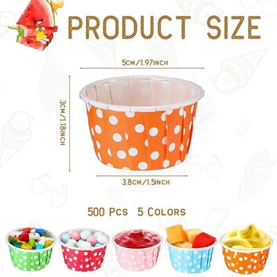 200 gobelets à soufflé jetables de 45 ml (15 oz) mini gobelets de dégustation en papier petits gobelets pour échantillons de Orange - Publicité 200 gobelets à soufflé jetables de 45 ml (15 oz) mini gobelets de dégustation en papier petits gobelets pour échantillons de Orange - Publicité