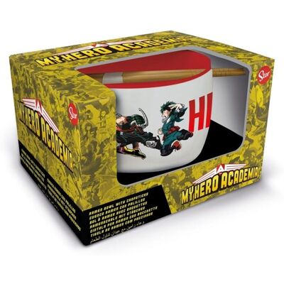 Stor - My Hero Academia - Bol à ramen My Hero Academia avec baguettes Jump - Publicité Stor - My Hero Academia - Bol à ramen My Hero Academia avec baguettes Jump - Publicité