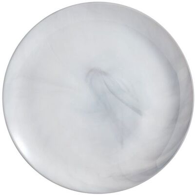 6 assiettes plates Diwali Marble grises 25cm - Luminarc Gris - Publicité 6 assiettes plates Diwali Marble grises 25cm - Luminarc Gris - Publicité