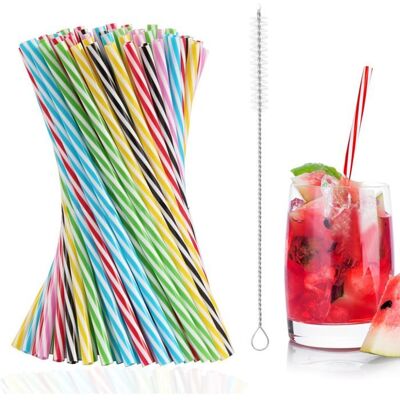 EINNENFFER Lot de 80 Pailles Plastique épais Brosse nettoyage Réutilisables Smoothies Jus Cocktails . Publicité EINNENFFER Lot de 80 Pailles Plastique épais Brosse nettoyage Réutilisables Smoothies Jus Cocktails . Publicité