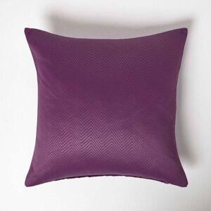 Housse de Coussin Homescapes Chevron Pourpre - Housse de Coussin - Publicité Housse de Coussin Homescapes Chevron Pourpre - Housse de Coussin - Publicité